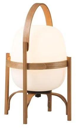 Santa & Cole Cestita Batería Tragbare Lampe Weiss Kunststoff