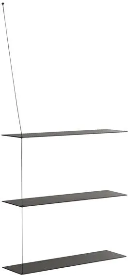 Woud Stedge Zusatzregal Schwarze Eiche 80 Cm
