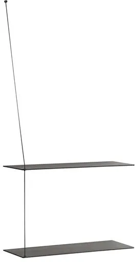 Woud Stedge Regal Schwarz 60 Cm