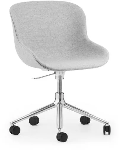 Normann Copenhagen Hyg Bürostuhl mit Rollen Gepolstert Aluminium/Synergy LDS16