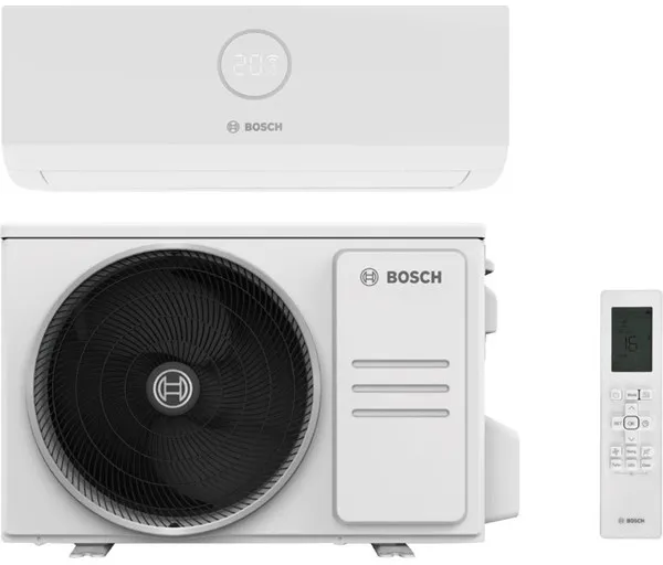 Bosch Climate 3000i 35 WE Luft/Luft-Wärmepumpe, 3,5 kW, 10–40 m², Weiss