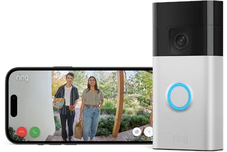 Ring Battery Video Doorbell - Satin Nickel
